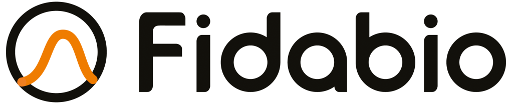 Fidabio Logo black-orange